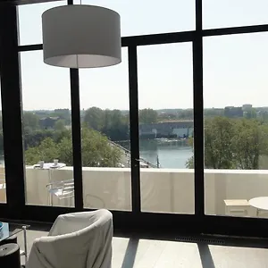 Loft Vue Fleuve Garonne Parking Gratuit Appartement